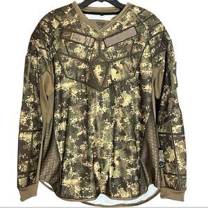 Eclipse Professional Paint Ball Jersey Sz M Camouflage Ling Sleeve All Pieces At